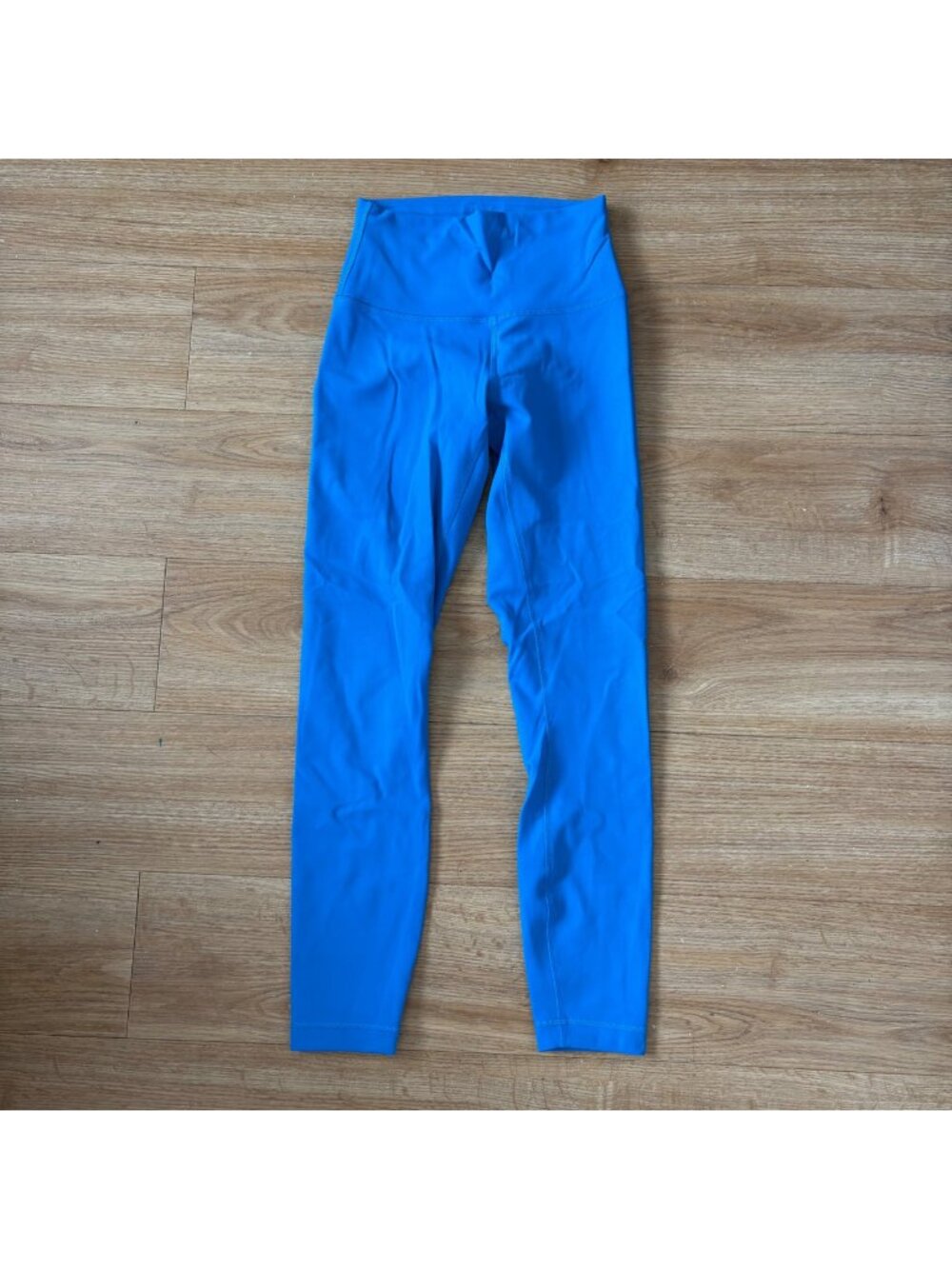 Lululemon Athletic Wunder Train Contour HR Tight Yoga Pants 25” Poolside Size 4
